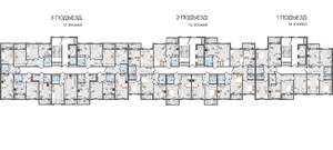 3-к квартира, вторичка, 57м2, 4/13 этаж