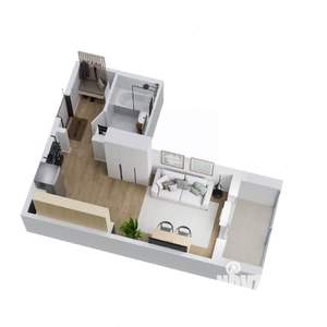Студия квартира, вторичка, 26м2, 3/14 этаж