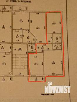 2-к квартира, вторичка, 51м2, 2/3 этаж