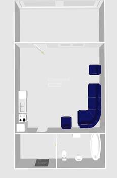 Студия квартира, вторичка, 25м2, 2/3 этаж
