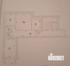 3-к квартира, вторичка, 60м2, 8/9 этаж