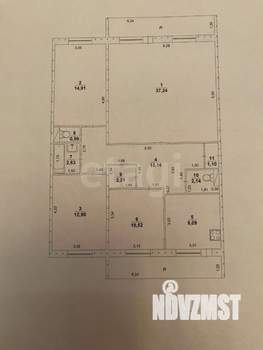 3-к квартира, вторичка, 116м2, 7/10 этаж