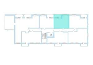 1-к квартира, вторичка, 37м2, 7/9 этаж